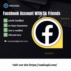 Buy Facebook Account with 5000 Friends #BuyFacebookAccountwith5000Friends https://usaloqal.com/